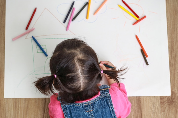 Drawing development in child