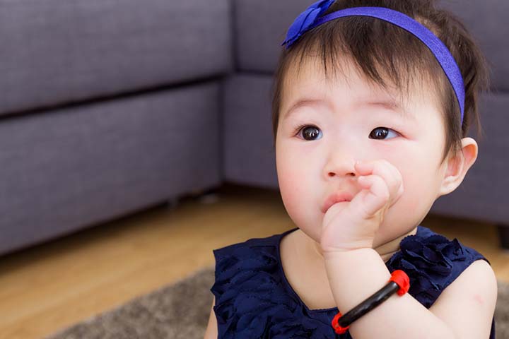 Thumb sucking may cause buck teeth in toddlers